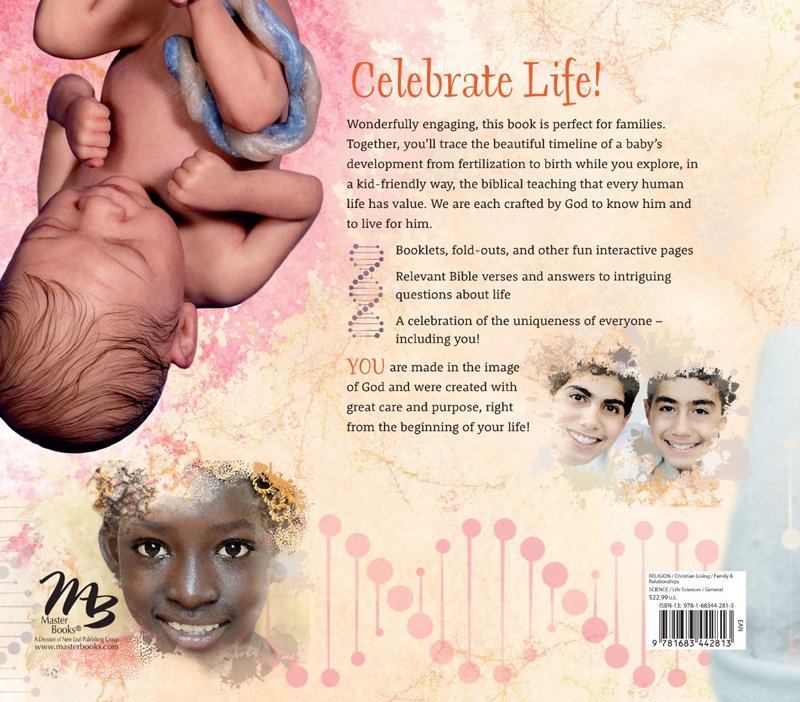 Crafted by God: From Fertilization to Birth back cover