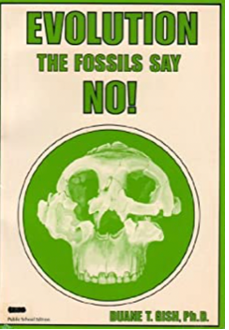 Cover of Evolution: The Fossils Say No!