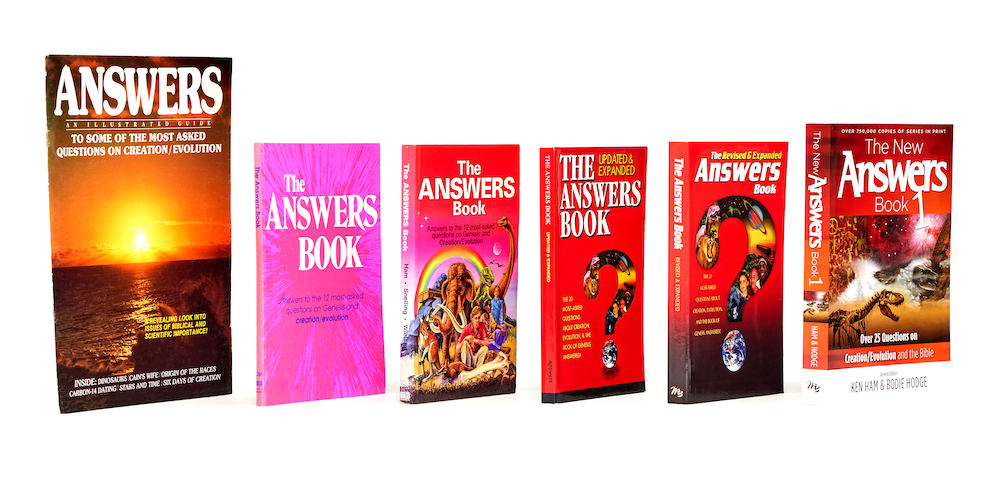 Answers books progression over time