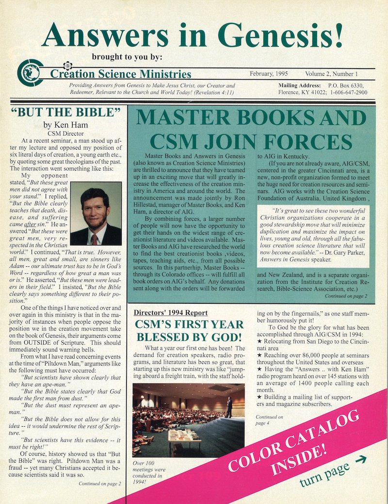 Newsletter February 1995