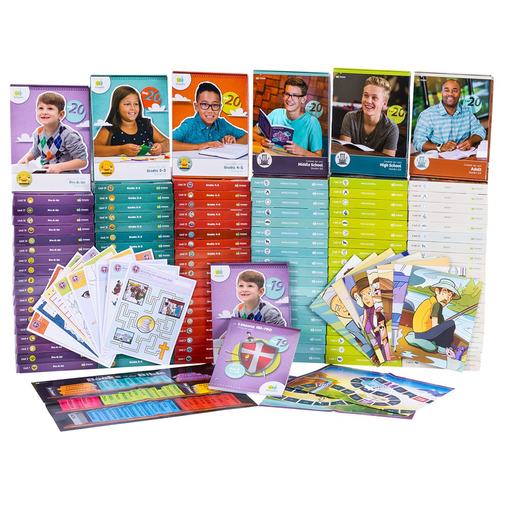 Answers Bible Curriculum Boxes