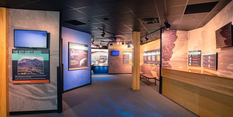 Creation Museum Flood Geology exhibit