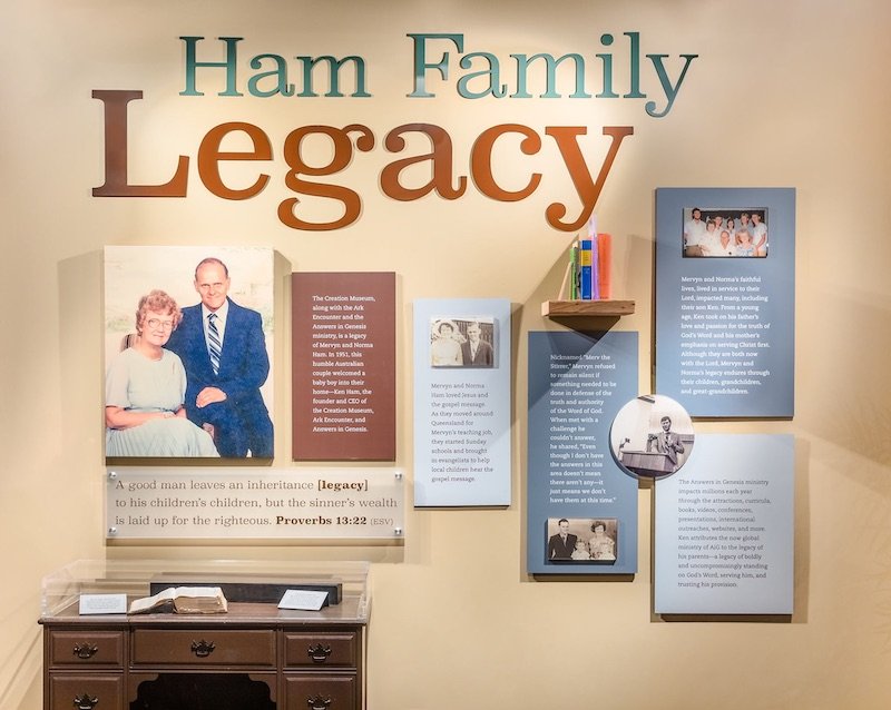 Ham Family Legacy exhibit
