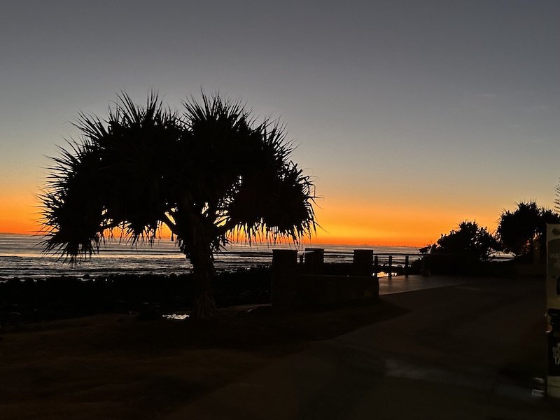 Australian sunrises and sunsets