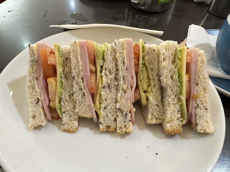 Real sandwiches made with Aussie fresh bread