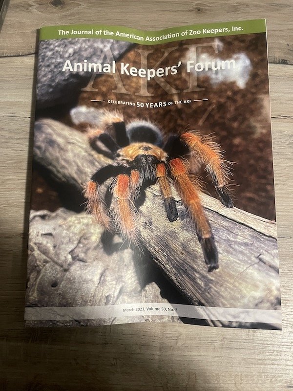 Animal Keepers’ Forum Cover