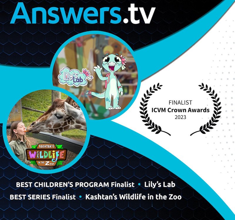 Lily’s Lab and Kashtan’s Wildlife in the Zoo, ICVM award finalists