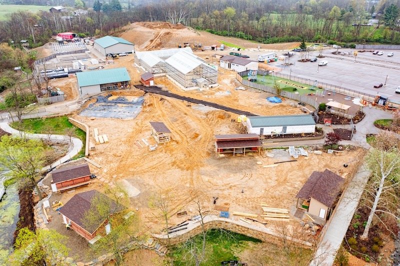 Creation Museum Zoo Construction