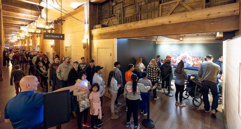 Crowds at the Ark Encounter