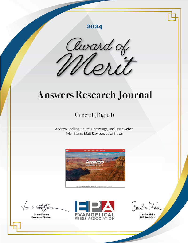 Answers Research Journal General (Digital) Award of Merit