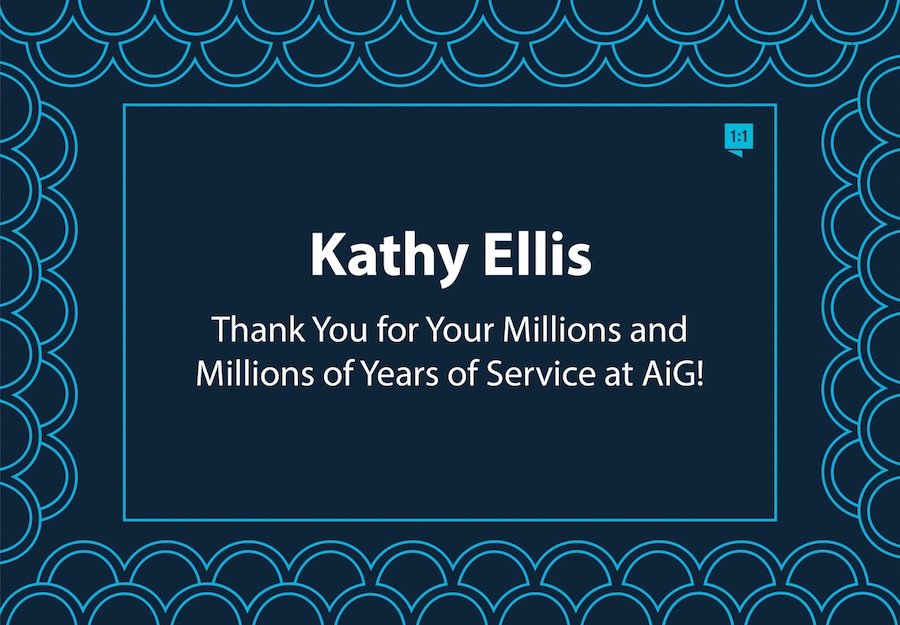 Kathy Ellis Thank you for your millions and millions of years of service at AiG!
