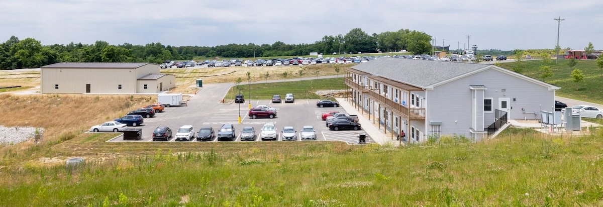 The Landing and recreational building