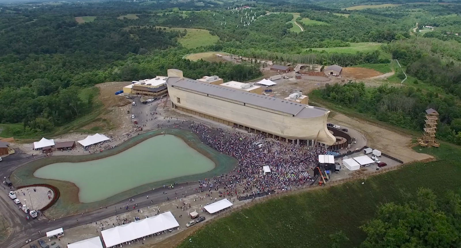 Ark Encounter ribbon cutting