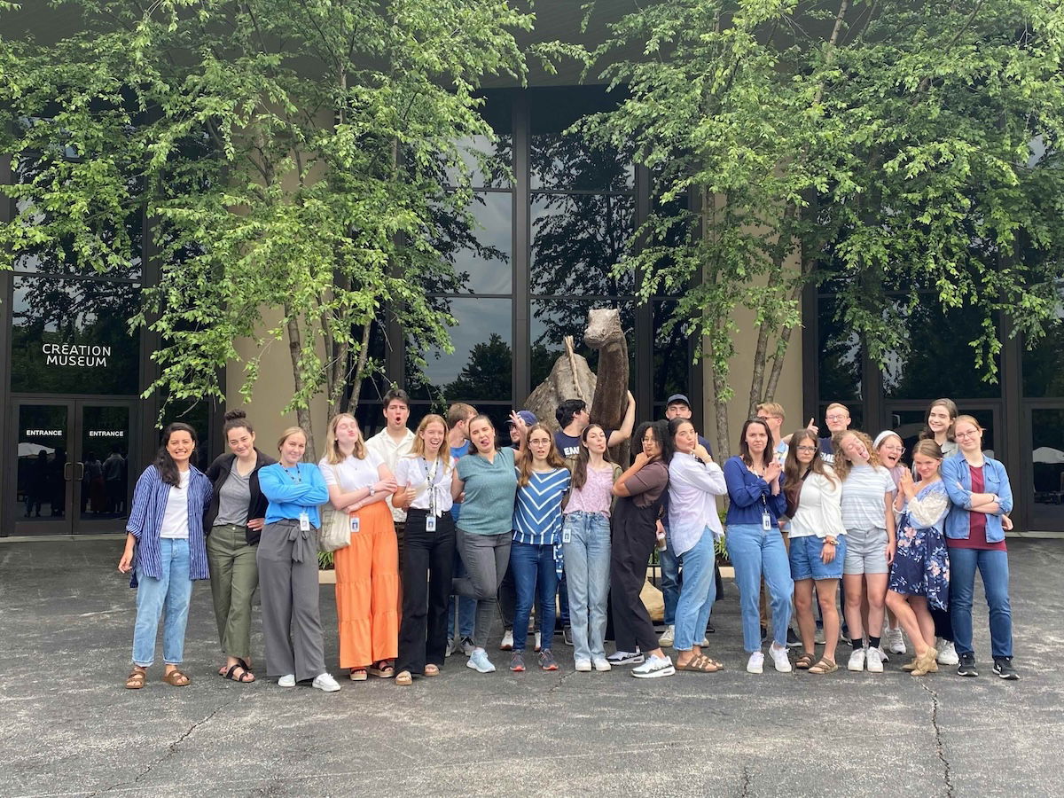 Interns at the Creation Museum