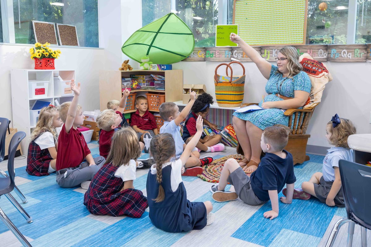 Students in classroom