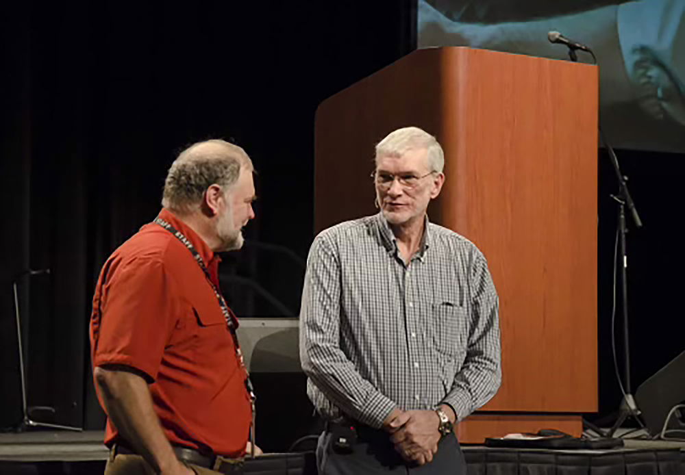 Buddy Davis with Ken Ham