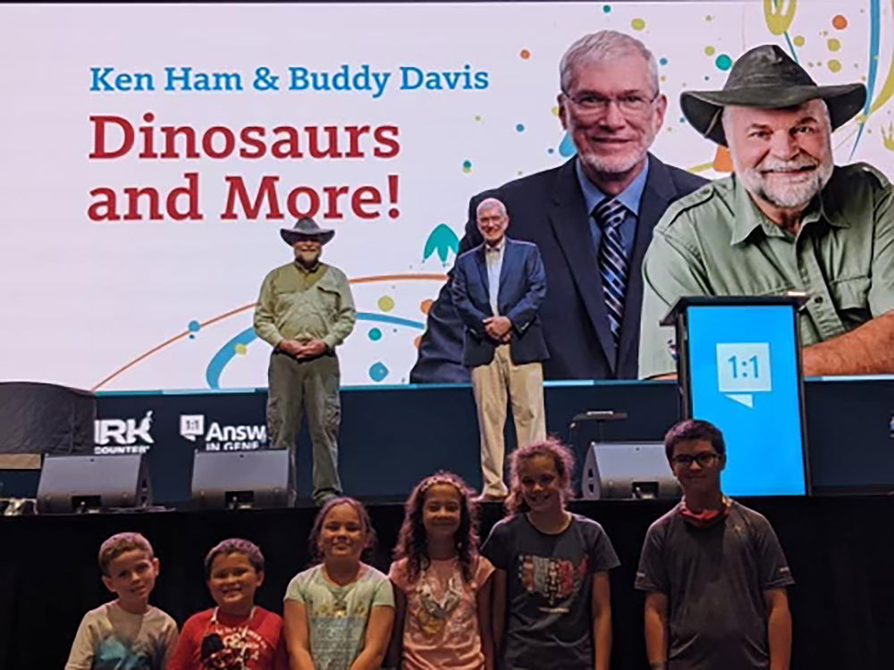 Buddy Davis and Ken Ham