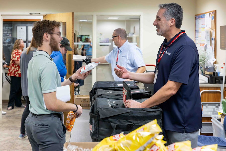 CHF providing lunch for AiG Staff