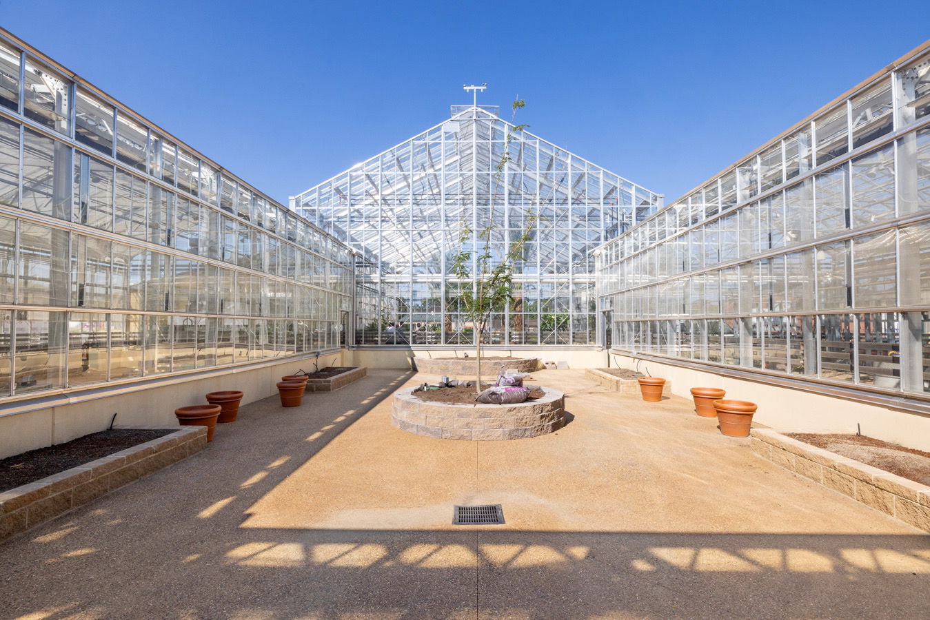 Conservatory courtyard