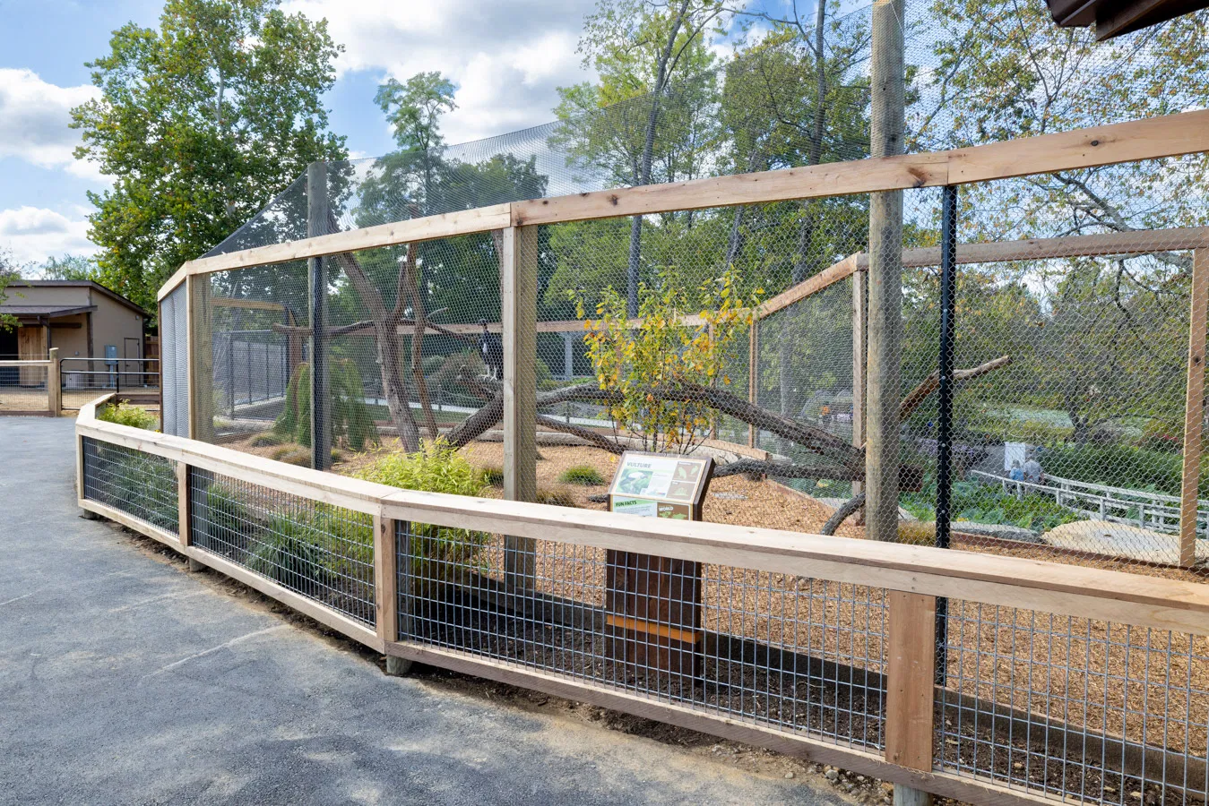 Vulture enclosure