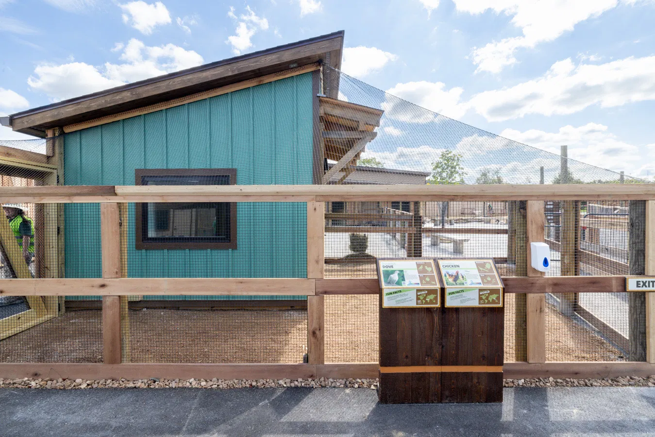 Dove and Chicken enclosure