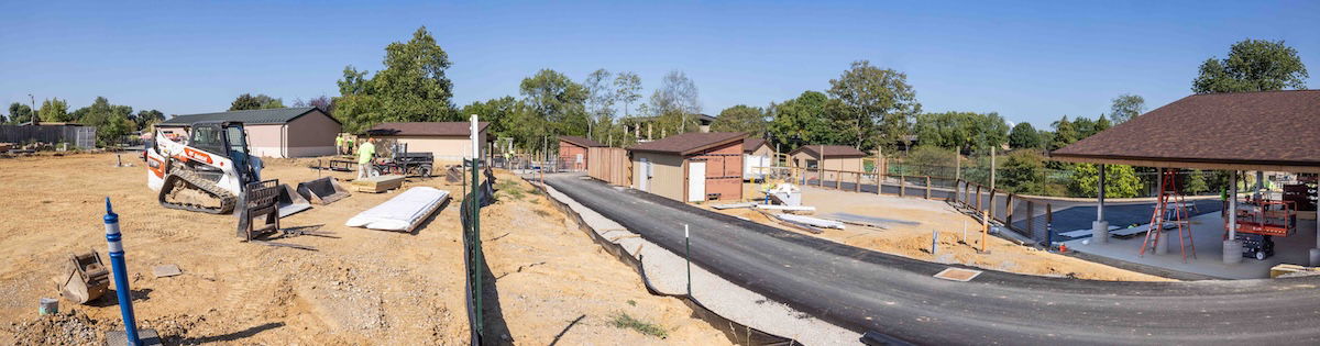 Creation Museum Zoo construction