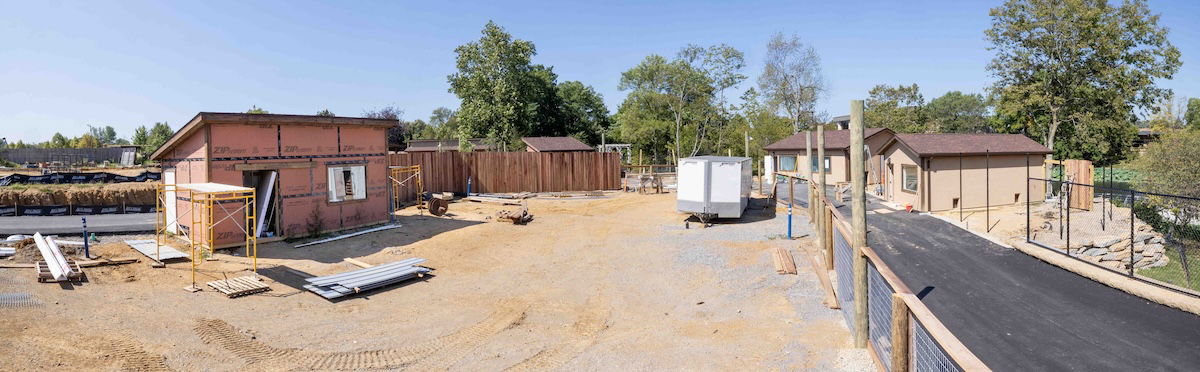 Creation Museum Zoo construction