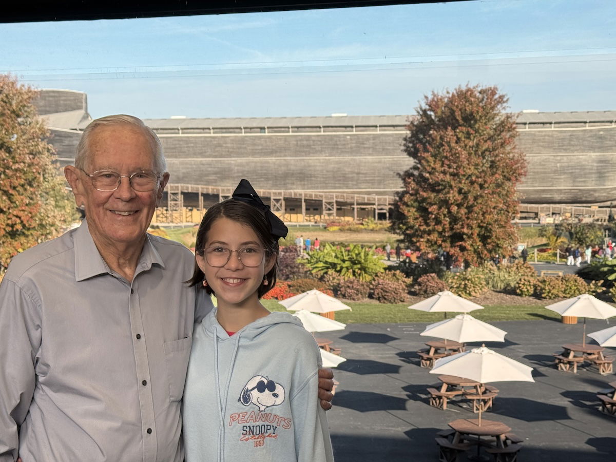 General Duke with Ken’s granddaughter