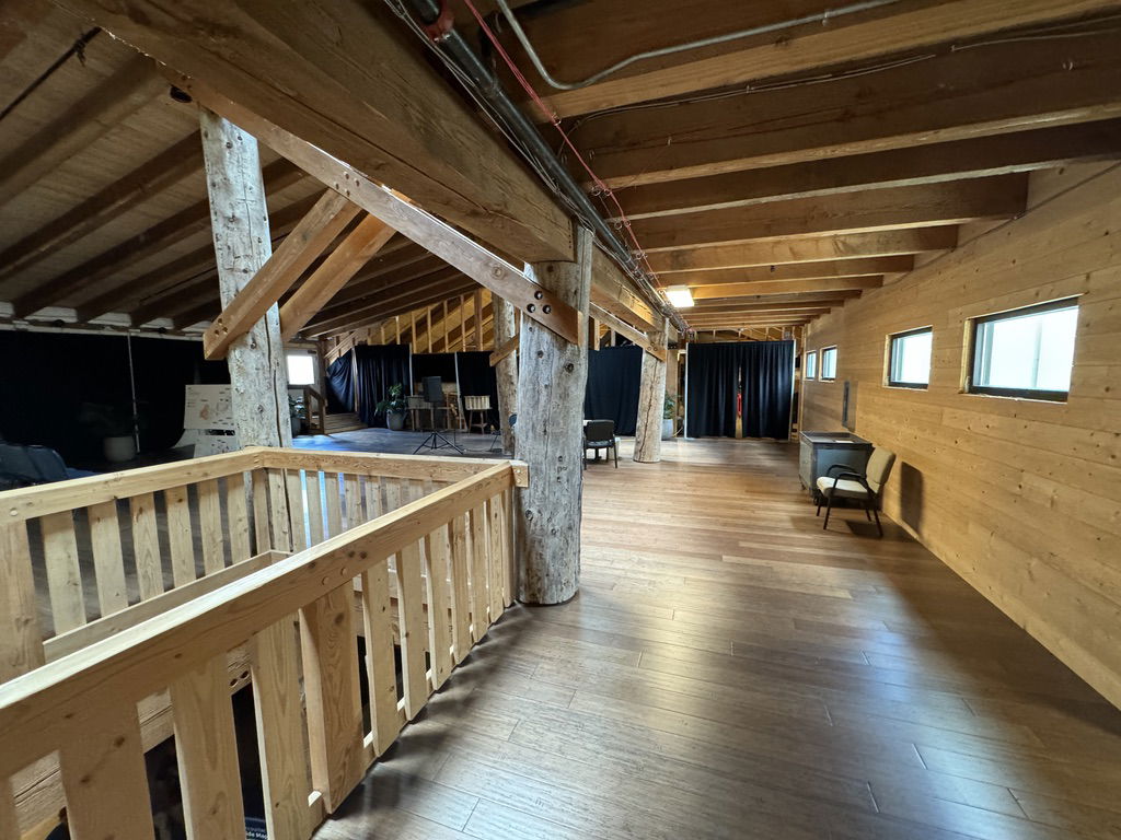 Fourth deck of the Ark under construction