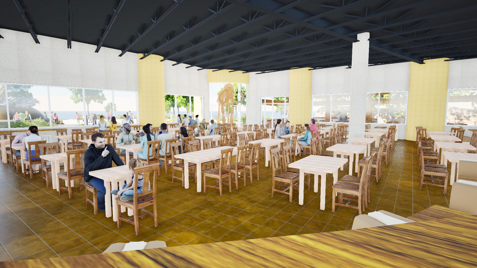 New restaurant render at Creation Museum