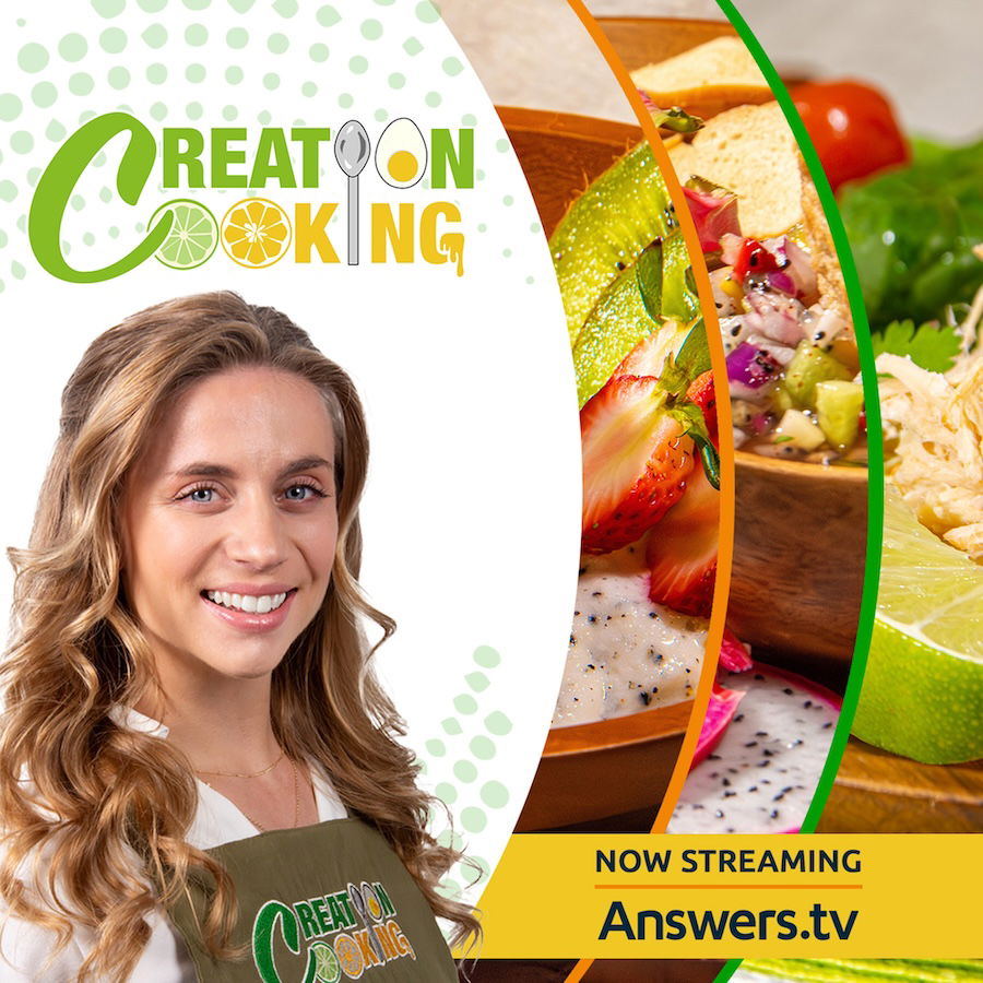 Creation Cooking now streaming on Answers TV