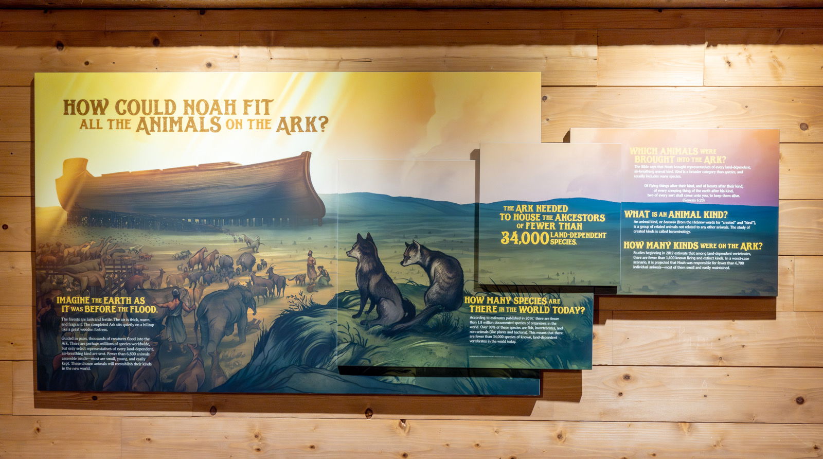 New Ark Encounter animal exhibit