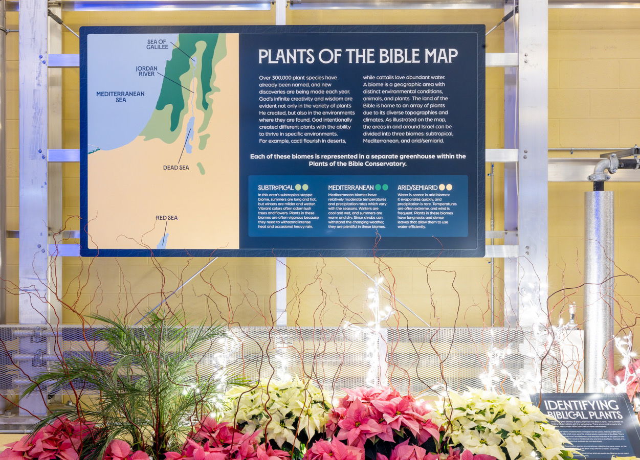 Plants of the Bible Conservatory ribbon-cutting