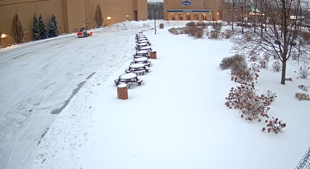 Winter wonderland at Ark Encounter and Creation Museum