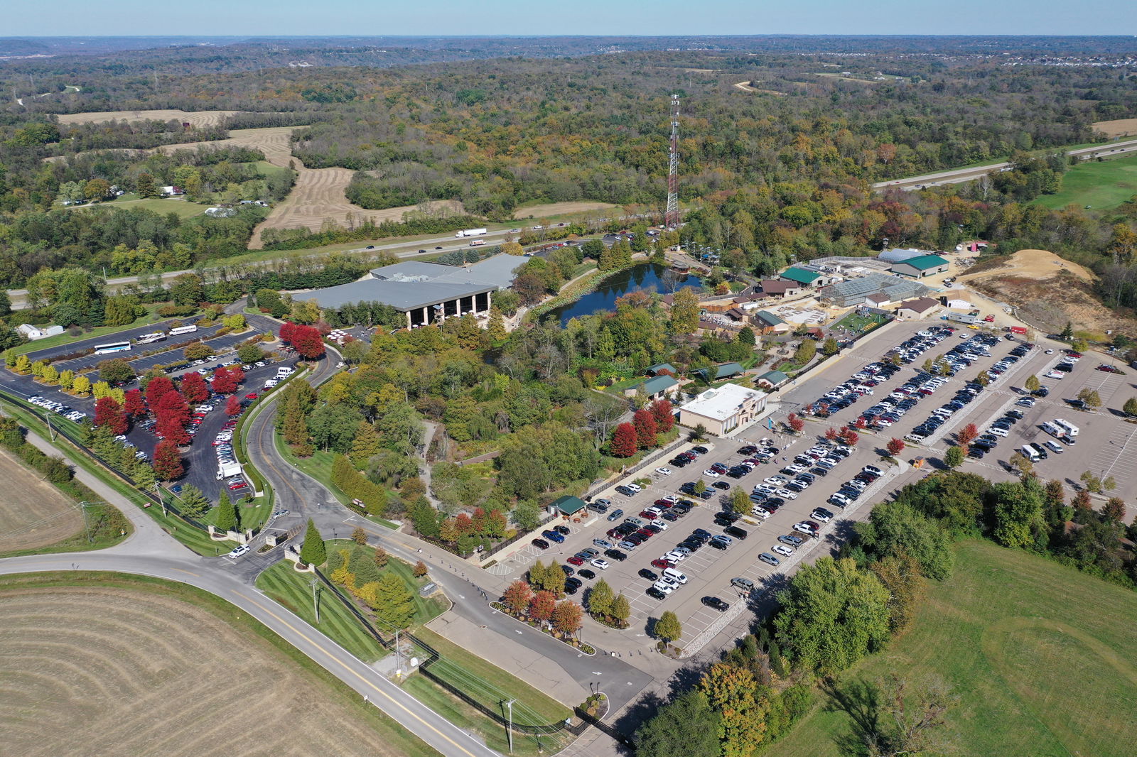 Attractions drone photos