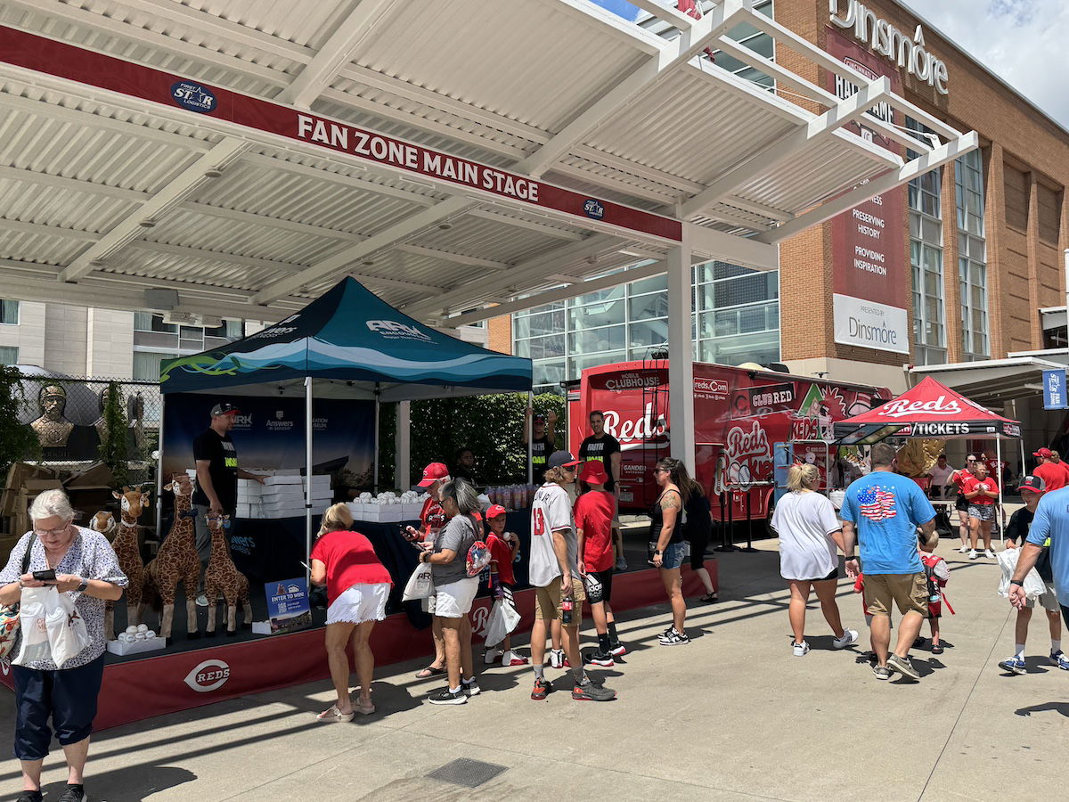 Ark sponsoring Cincinnati Reds