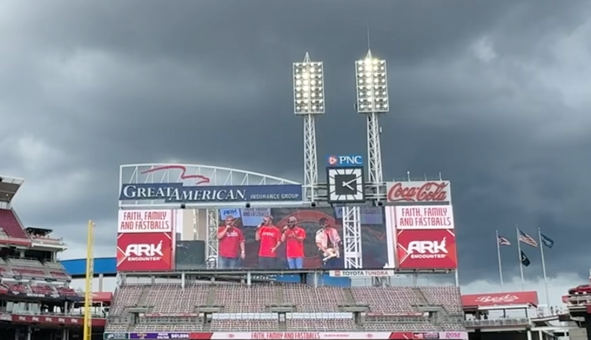 Ark sponsoring Cincinnati Reds