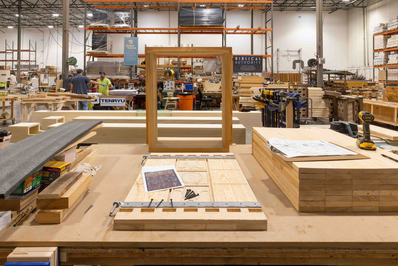 Radiance construction