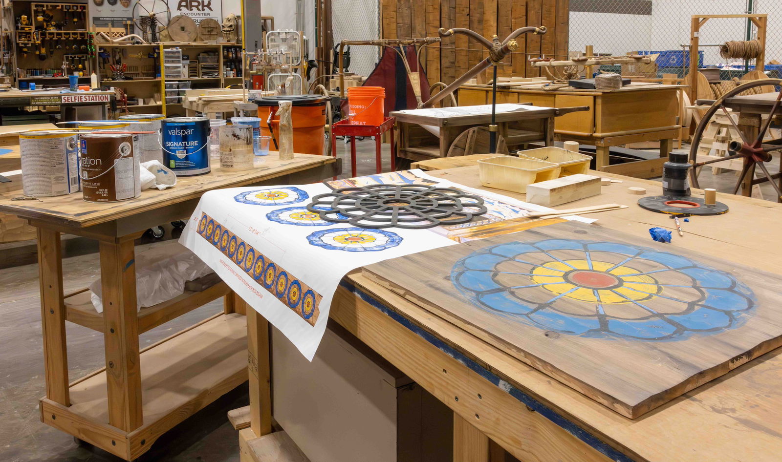 Radiance construction