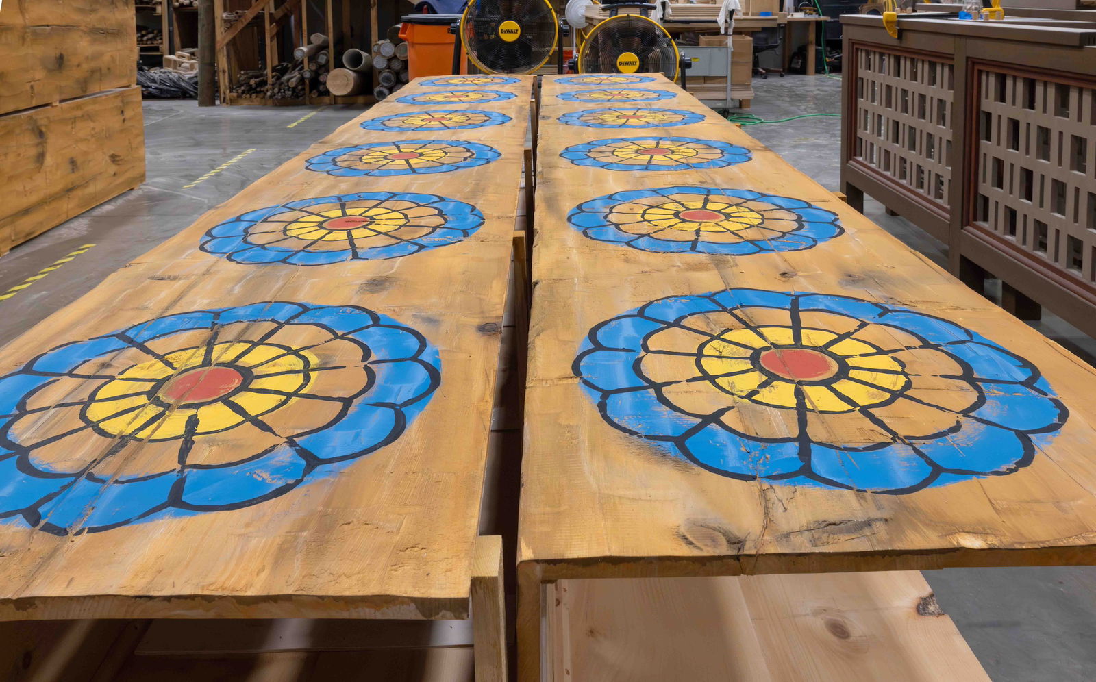 Radiance construction