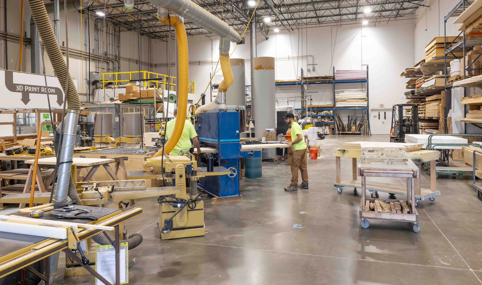 Radiance construction