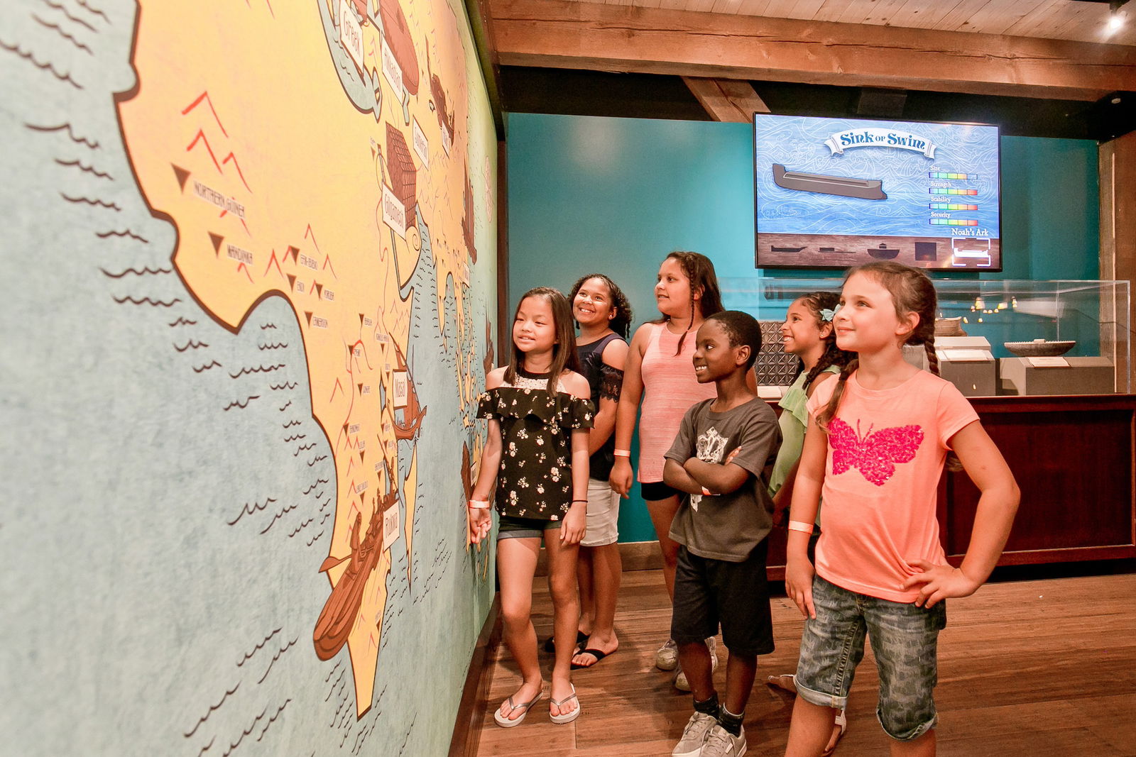 Kids at Ark Encounter