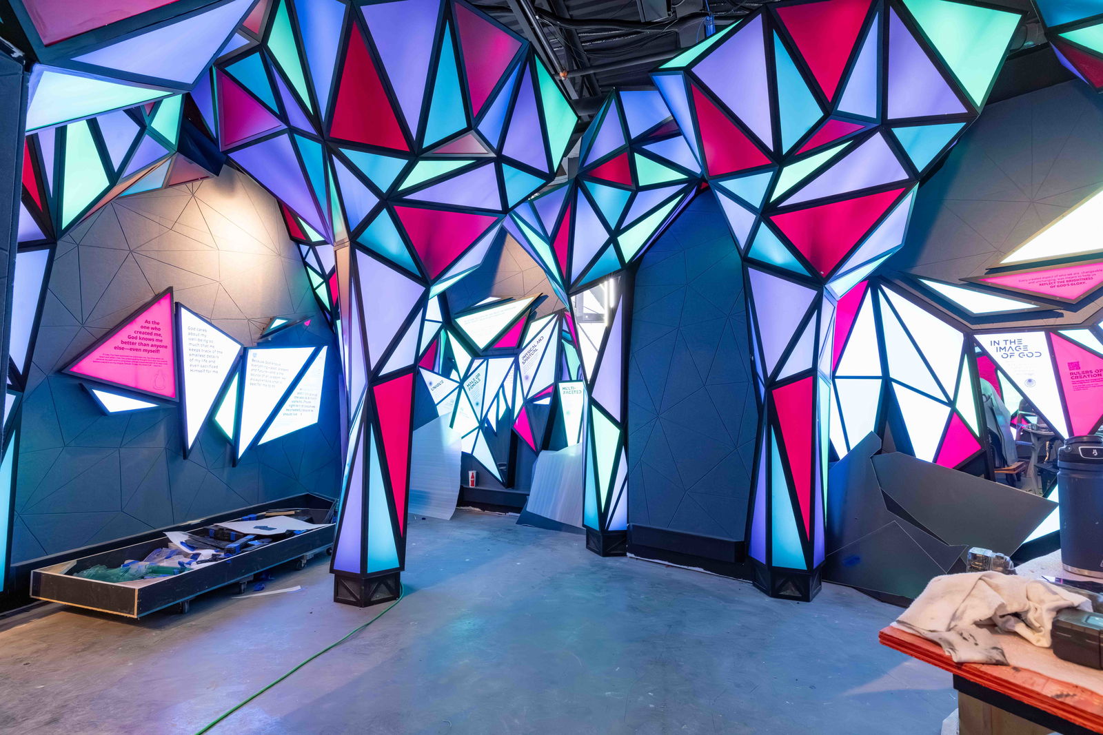 Exhibit Update: <cite>Radiance</cite> Exhibit Coming Together