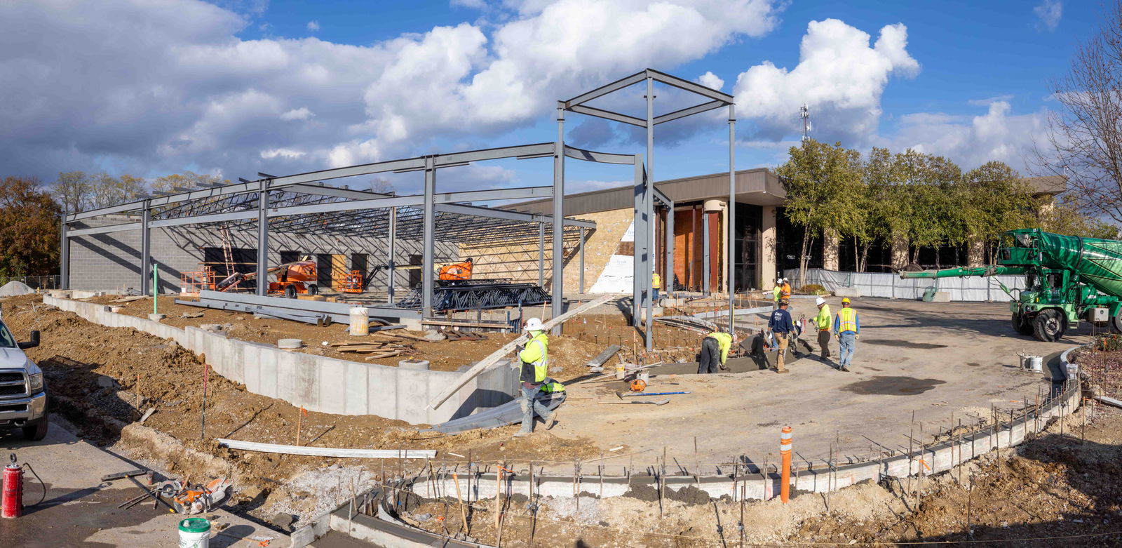Creation Museum restaurant progress