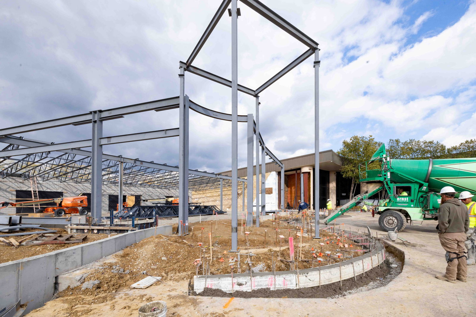 Creation Museum restaurant progress