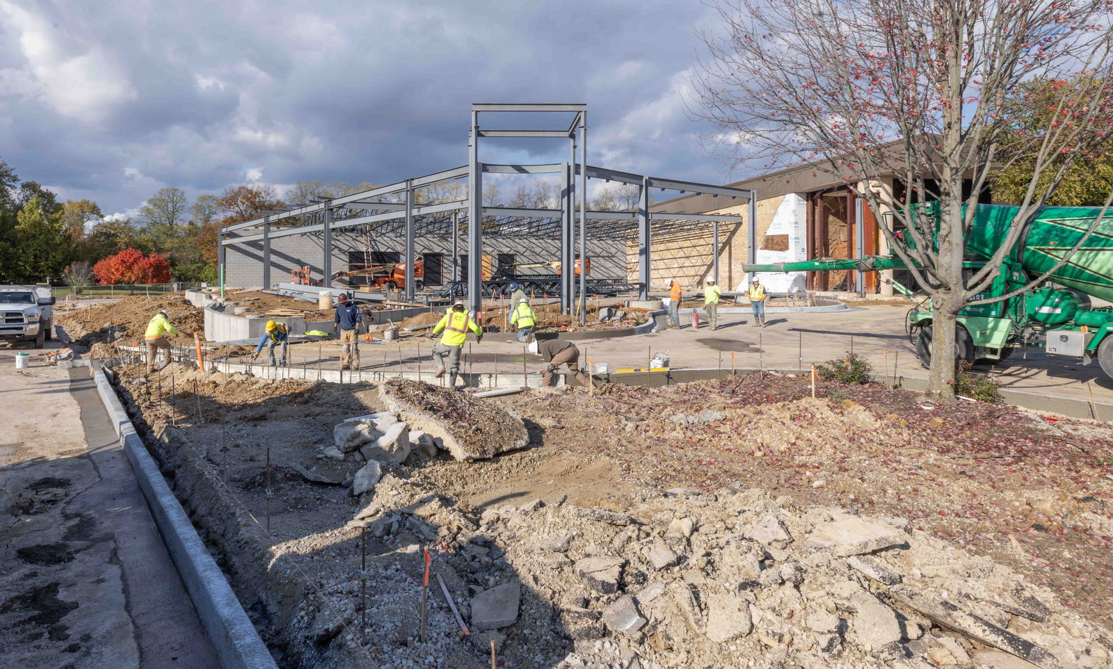 Creation Museum restaurant progress