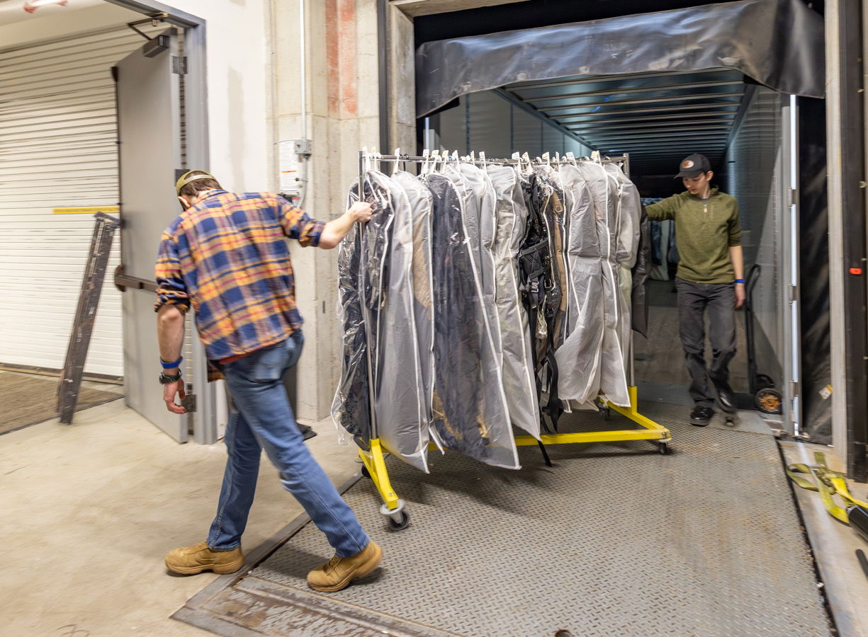 the Logos Theatre crew began turning the Answers Center into the world of Narnia