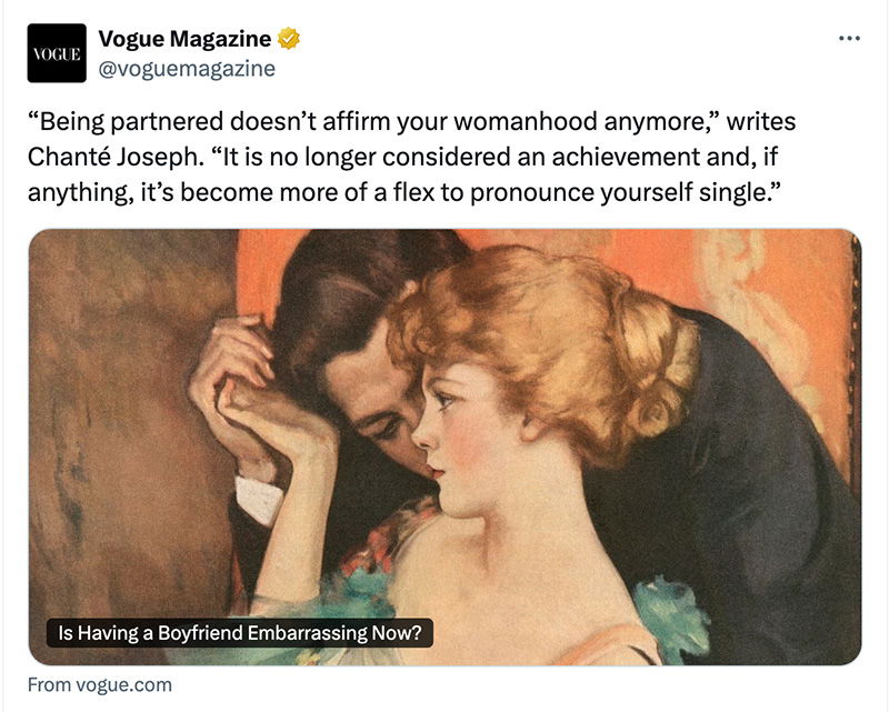 Vogue magazine X post