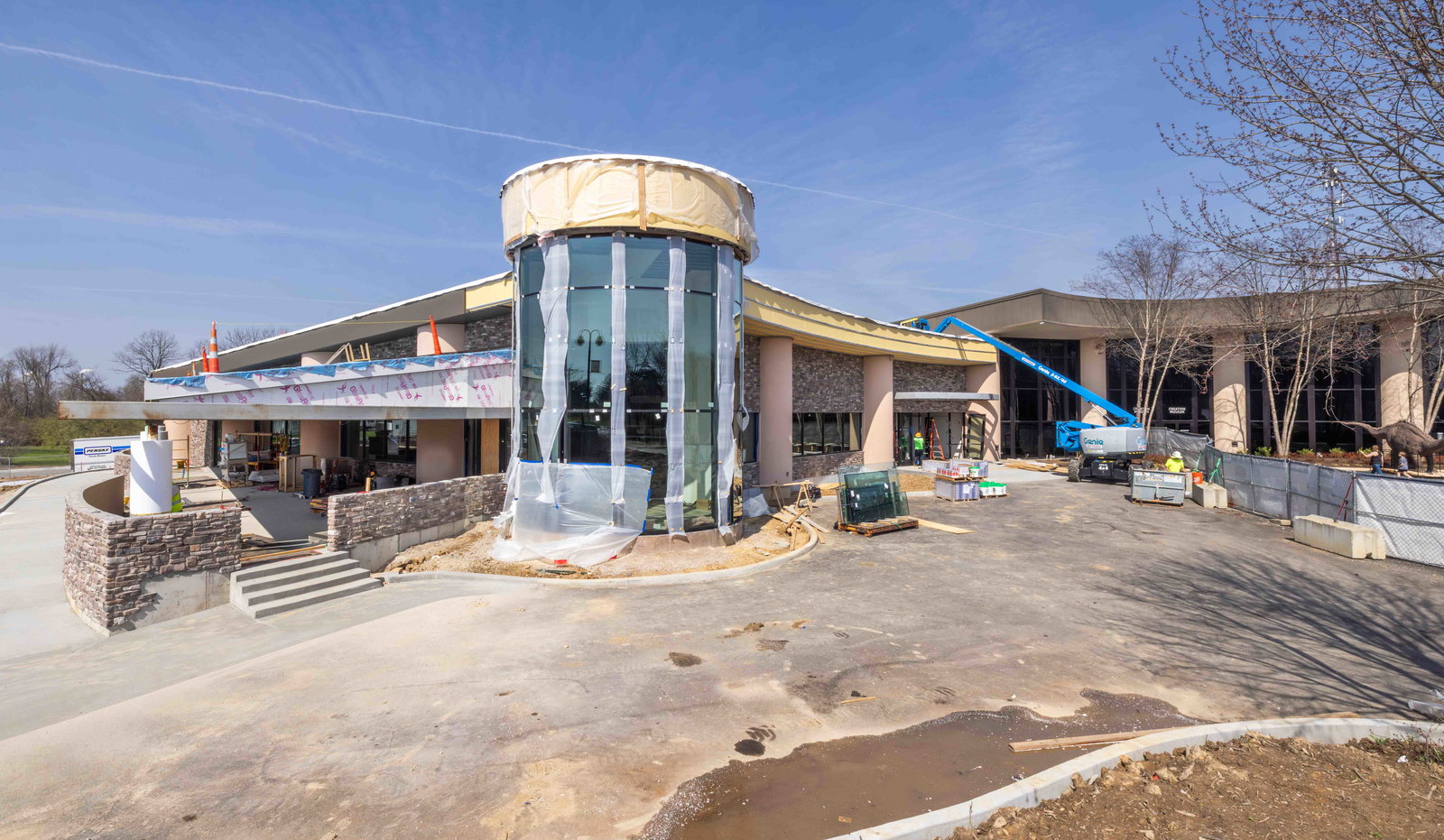 Creation Museum restaurant construction