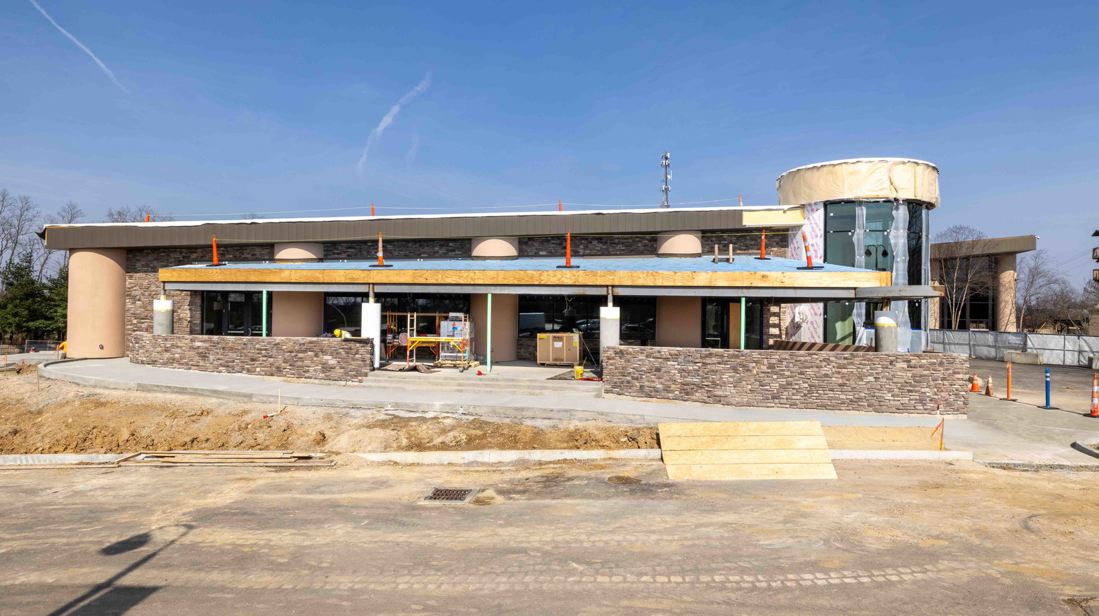 Creation Museum restaurant construction